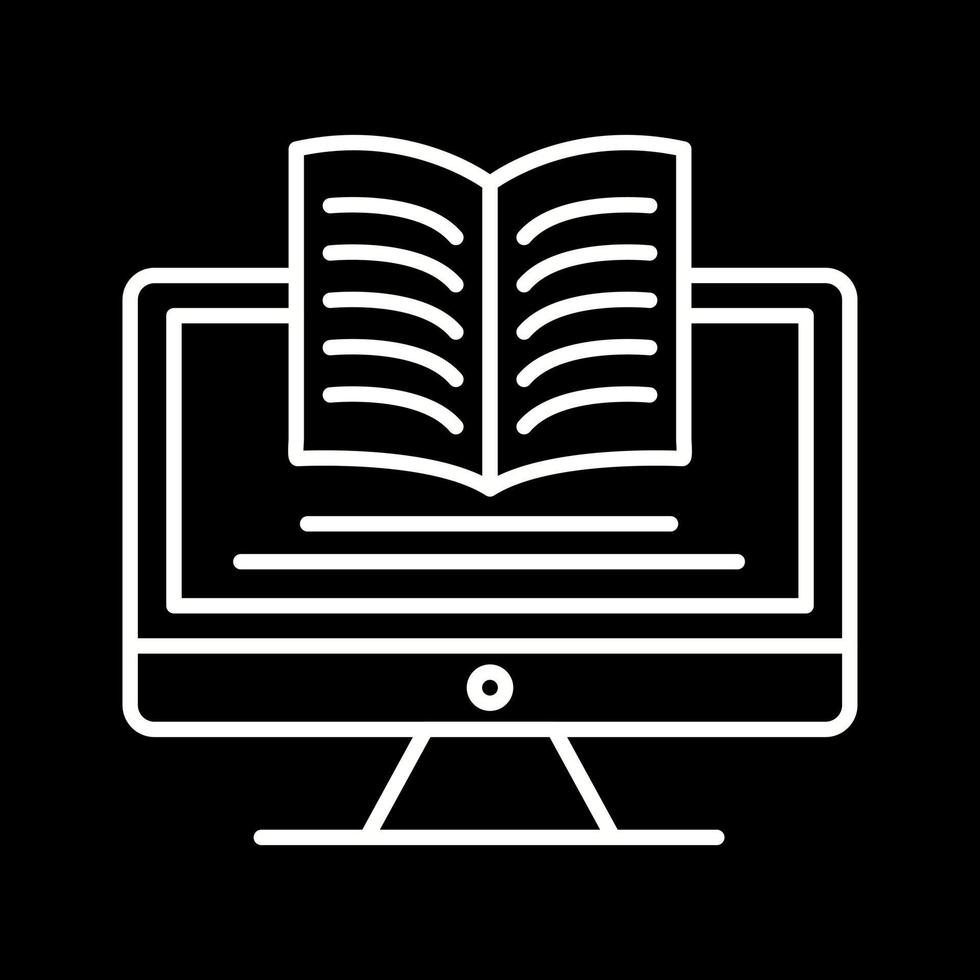 Digital Learning Vector Icon