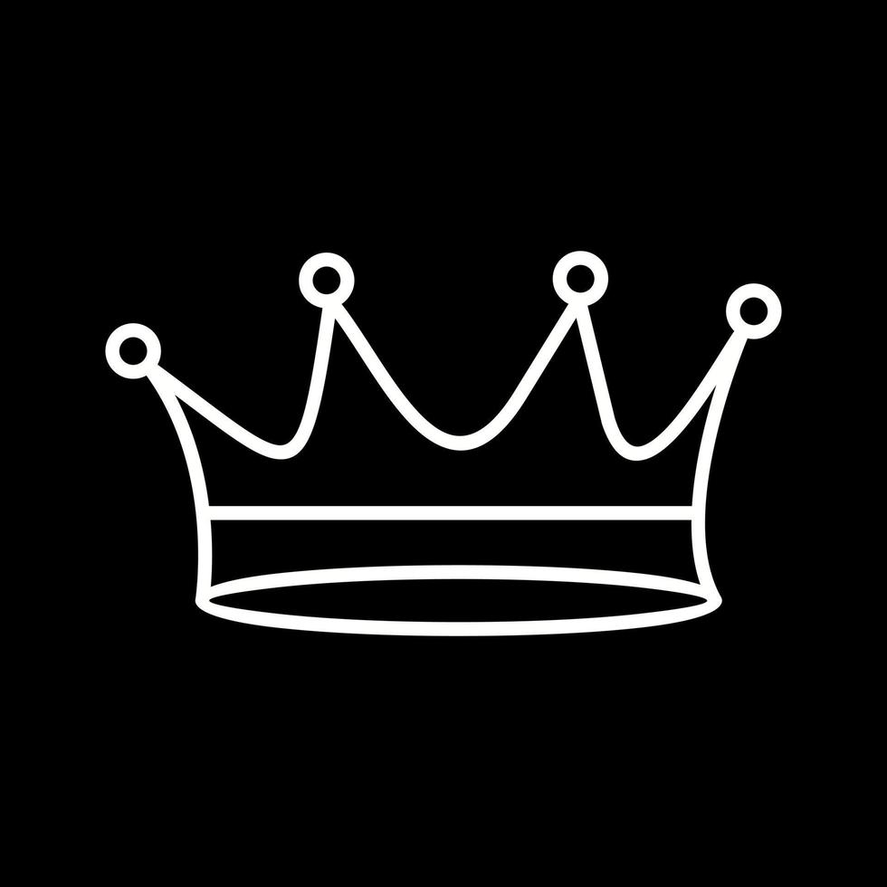 King Crown Vector Icon