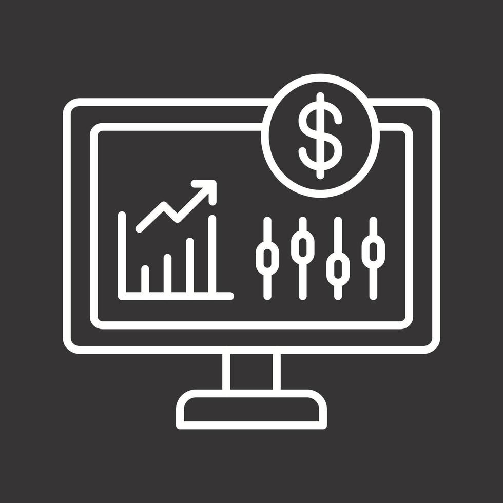 Stock Market Vector Icon