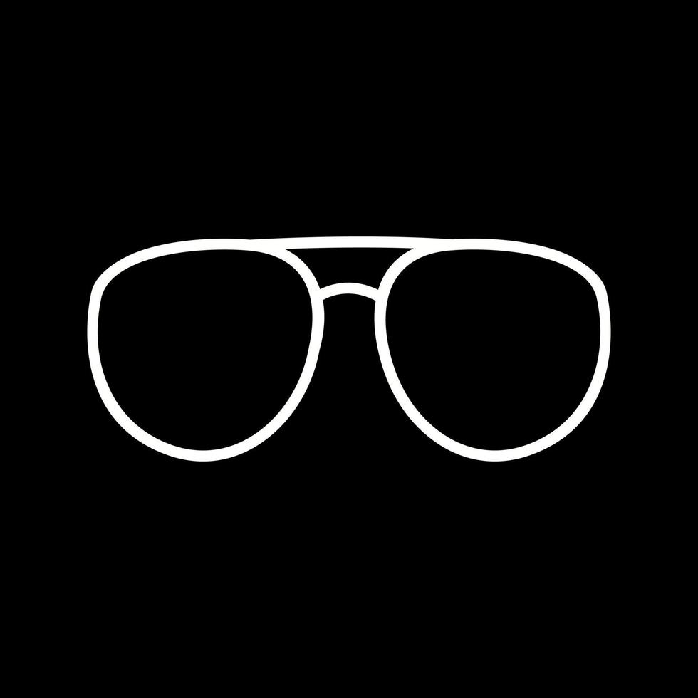 Unique Glasses Vector Icon