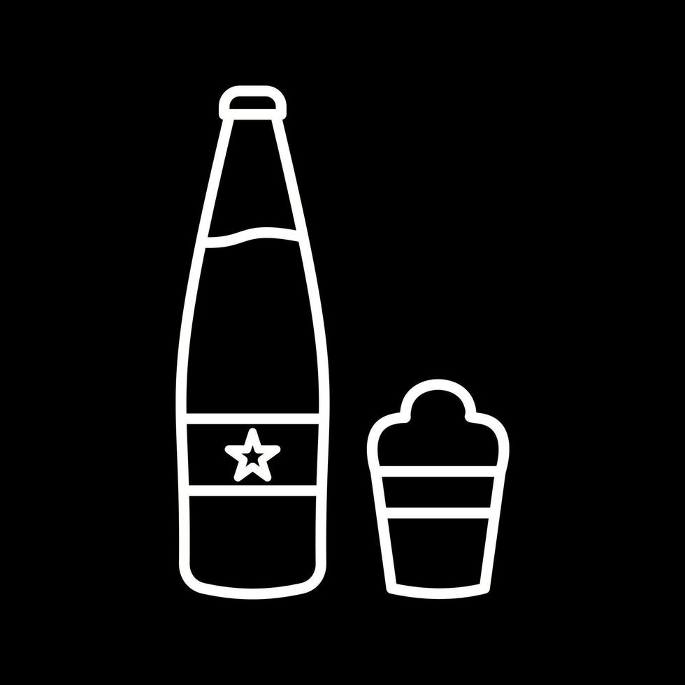 icono de vector de cerveza