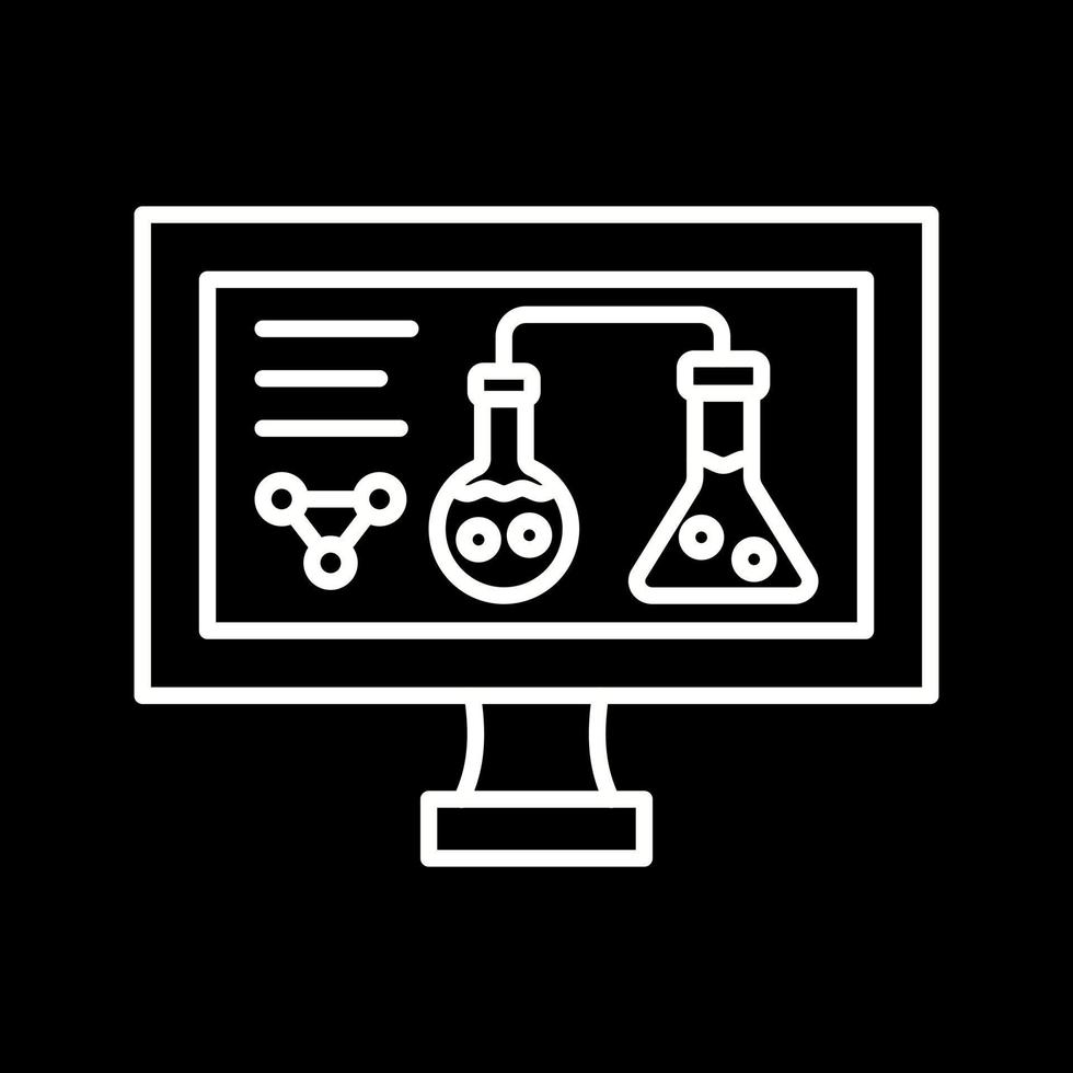 icono de vector de experimento