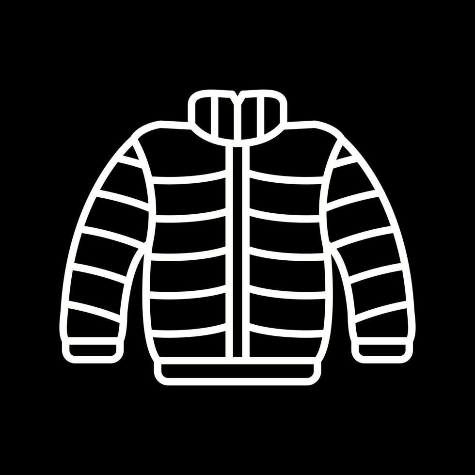 icono de vector de ropa de invierno