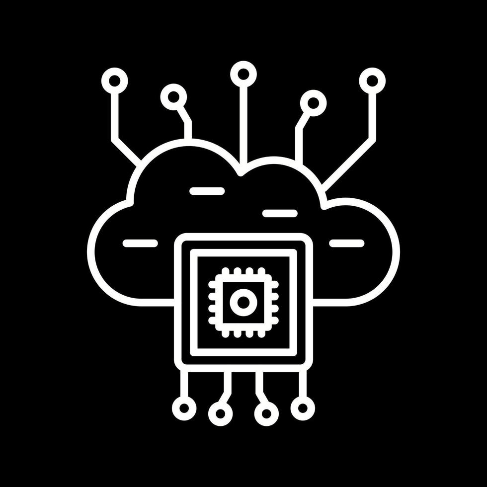 Cloud Computing Vector Icon