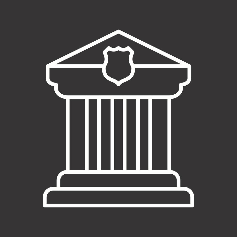 Courthouse Vector Icon