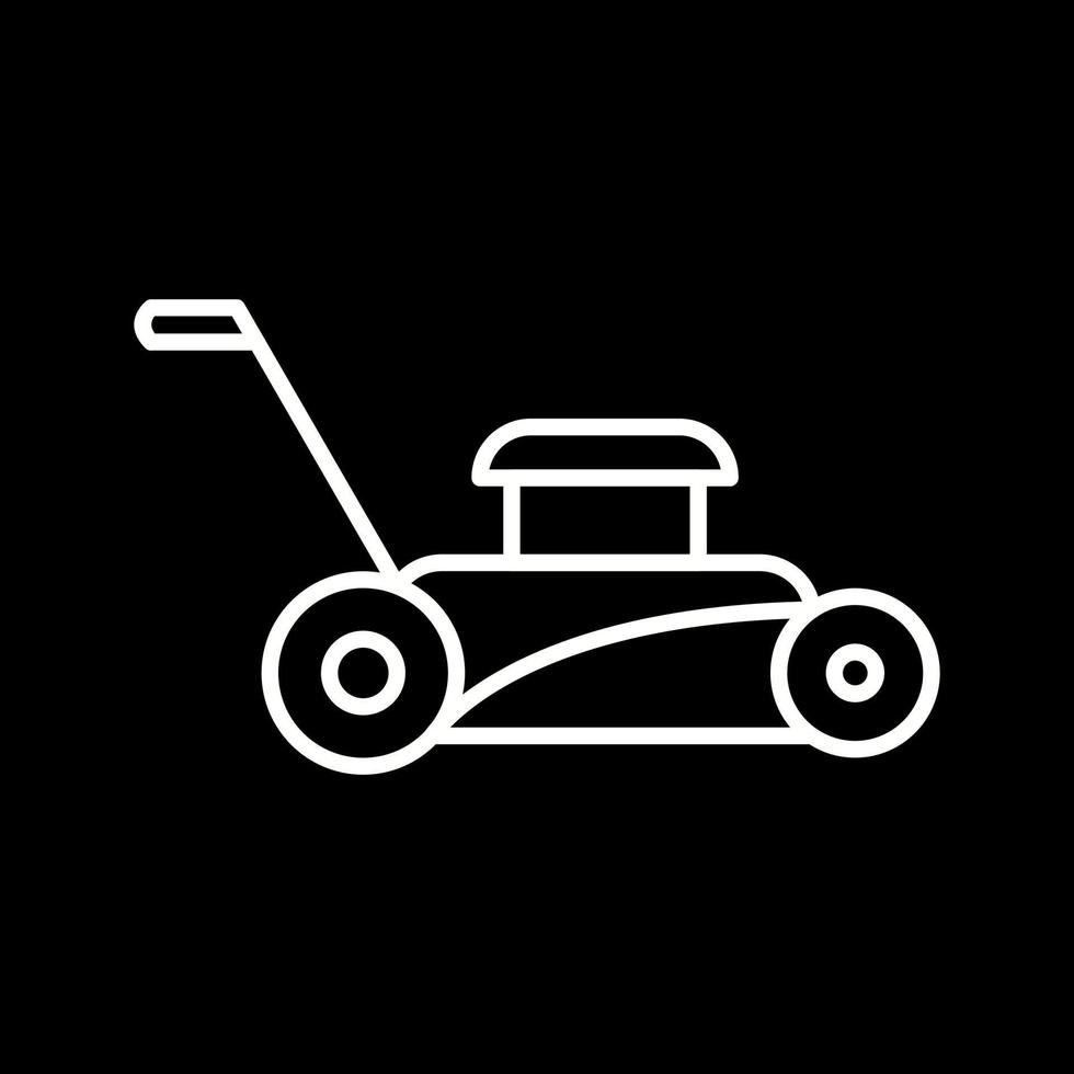 Lawn Mower Vector Icon