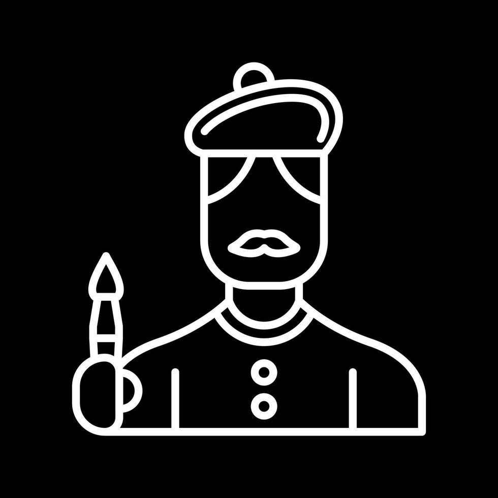 Artist Vector Icon