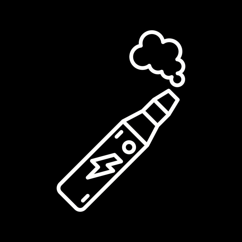 Electronic Cigarette Vector Icon