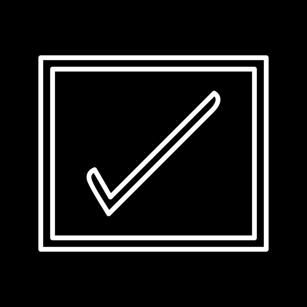 Checkbox Vector Icon