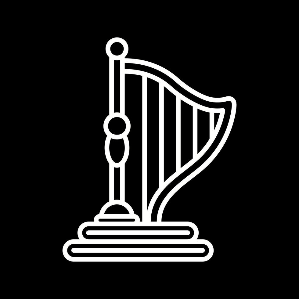 Harp Vector Icon