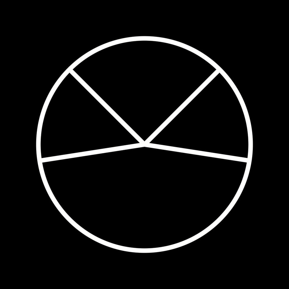 Pie Chart Analysis Vector Icon