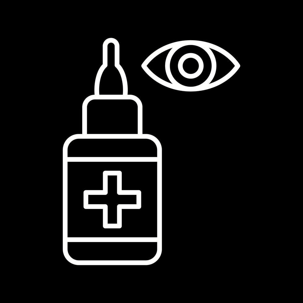 Eye Drop Vector Icon