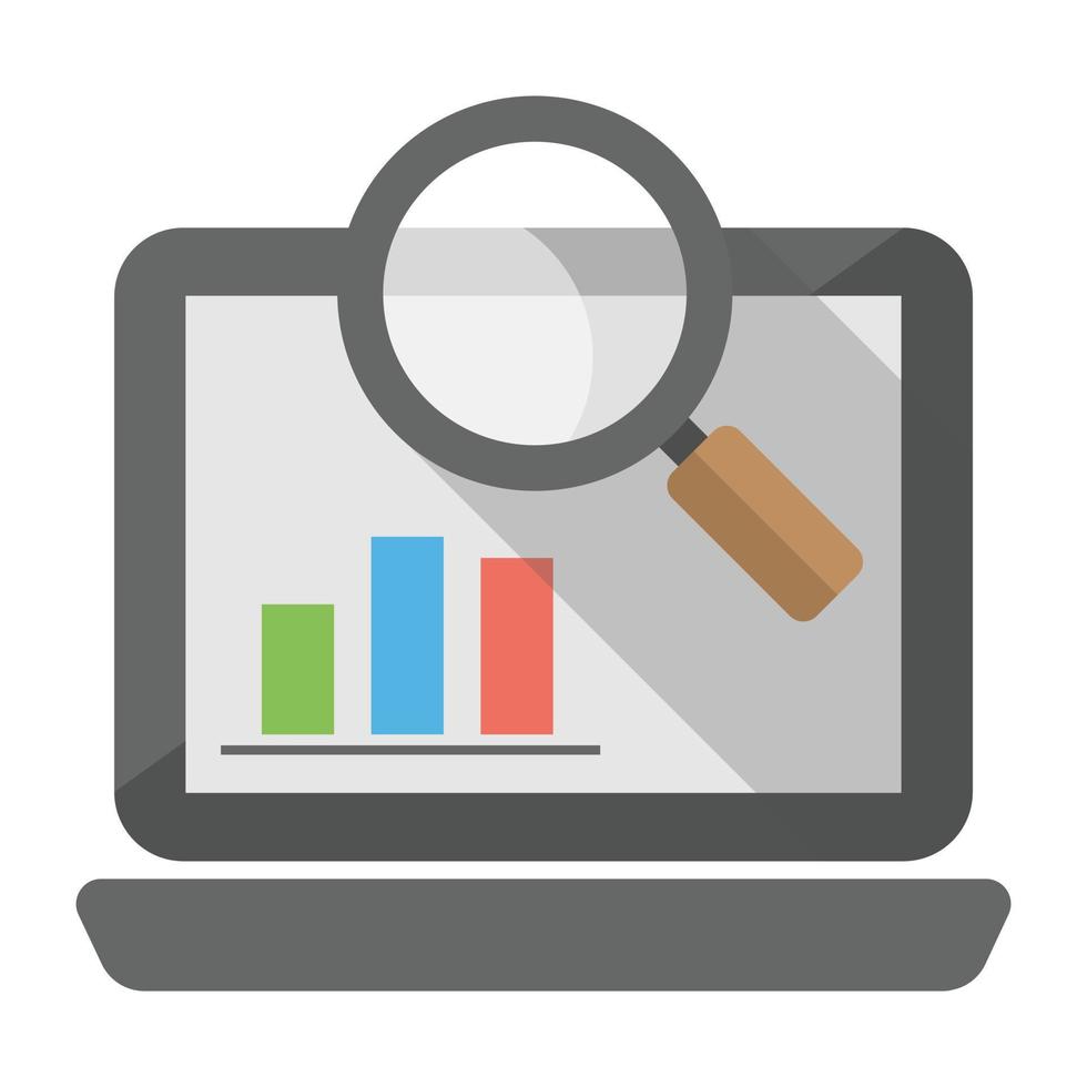 Web Marketing Analysis vector