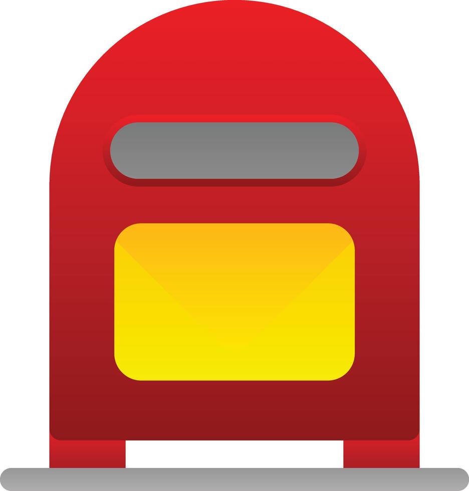 Mailbox Vector Icon Design