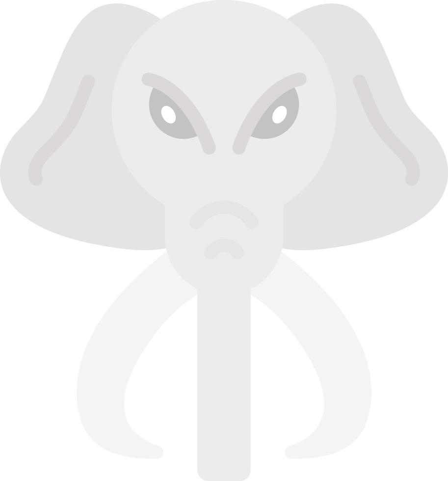 Mammoth Vector Icon Design