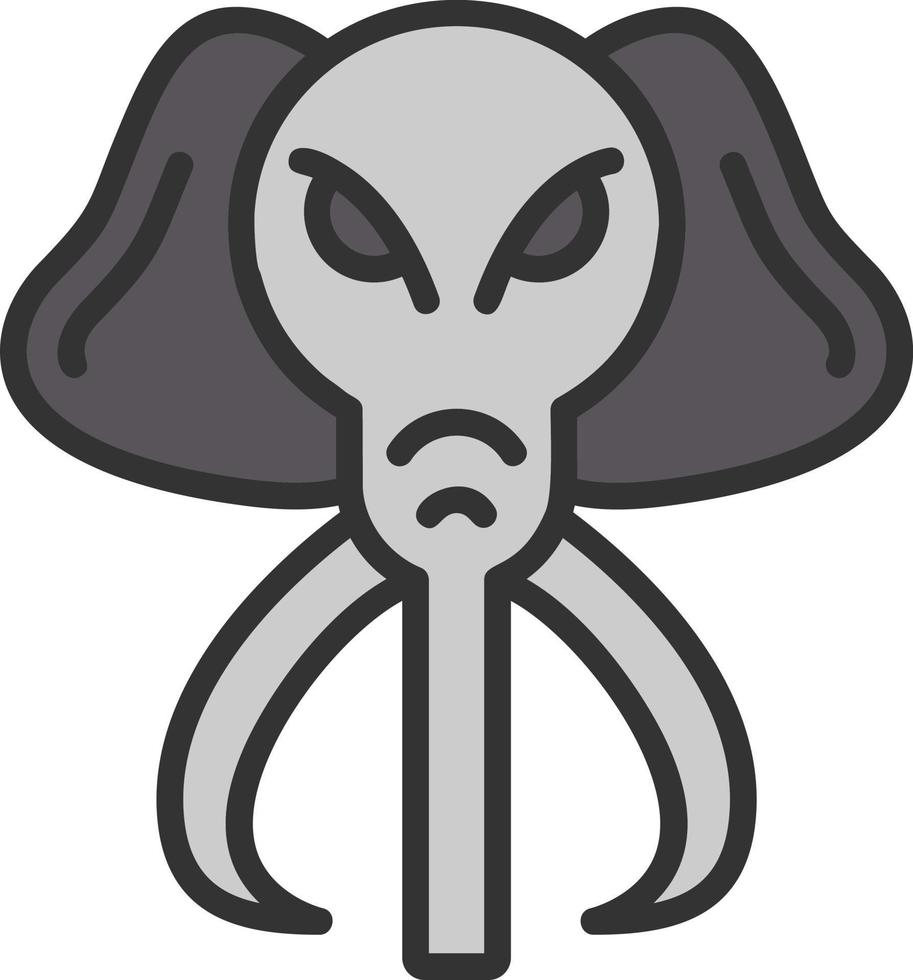 Mammoth Vector Icon Design