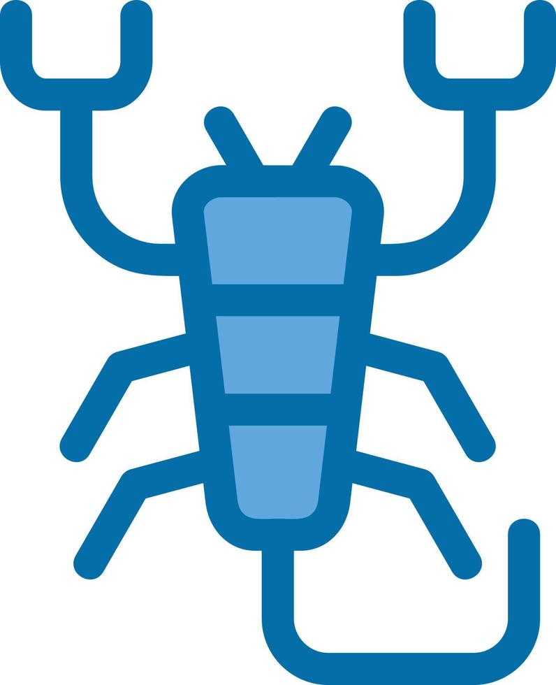 Scorpion Filled Icon vector