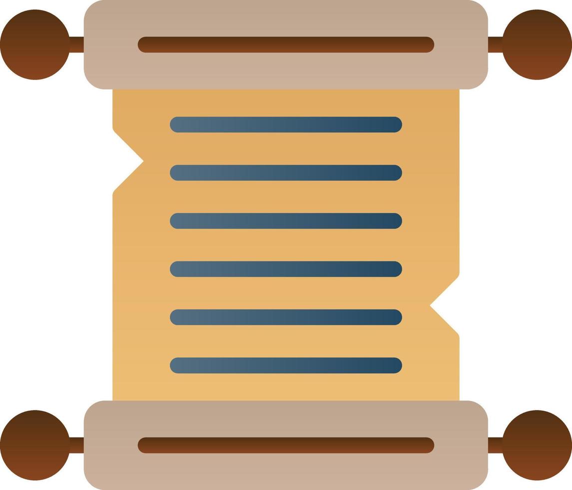 Parchment Vector Icon Design