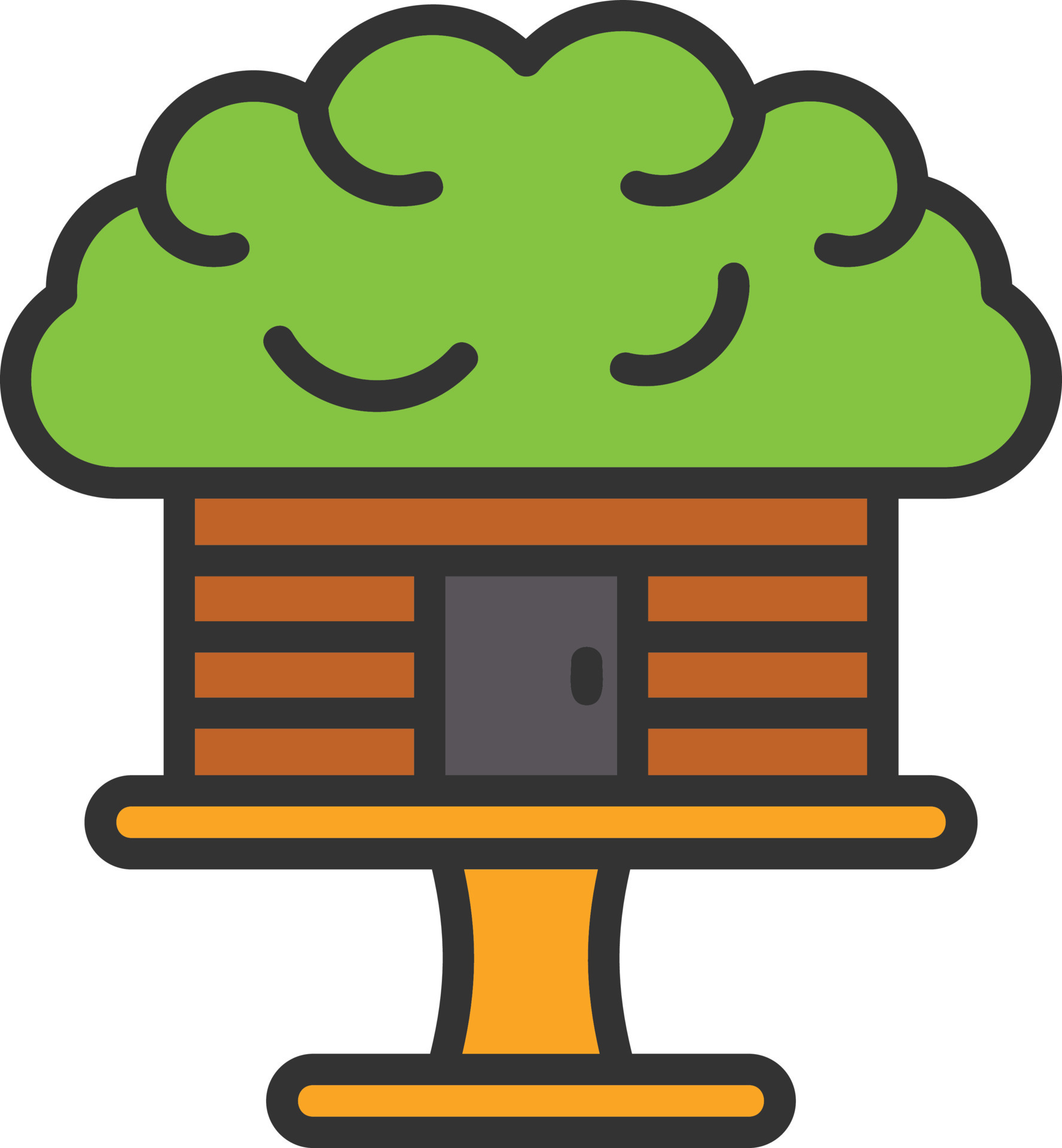 Tree House Vector Icon Design 14785580 Vector Art at Vecteezy