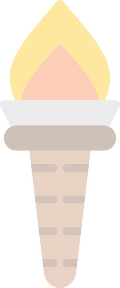 Torch Vector Icon Design