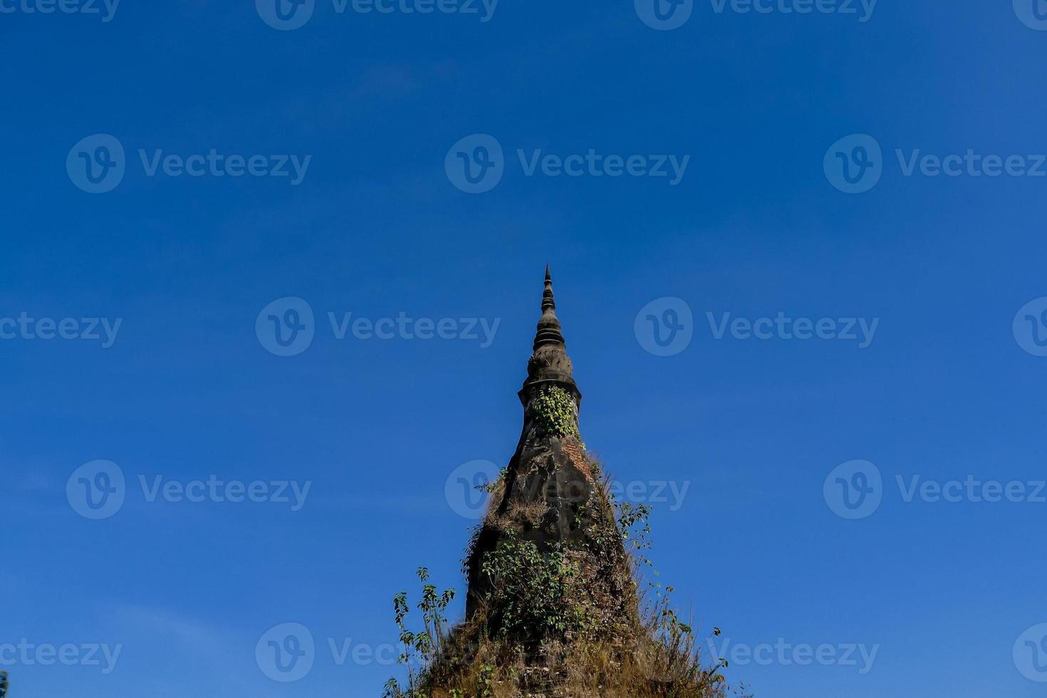 Ancient Buddhist temple in East Asia photo