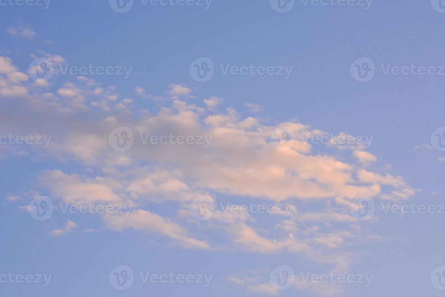 Sunset cloud view photo
