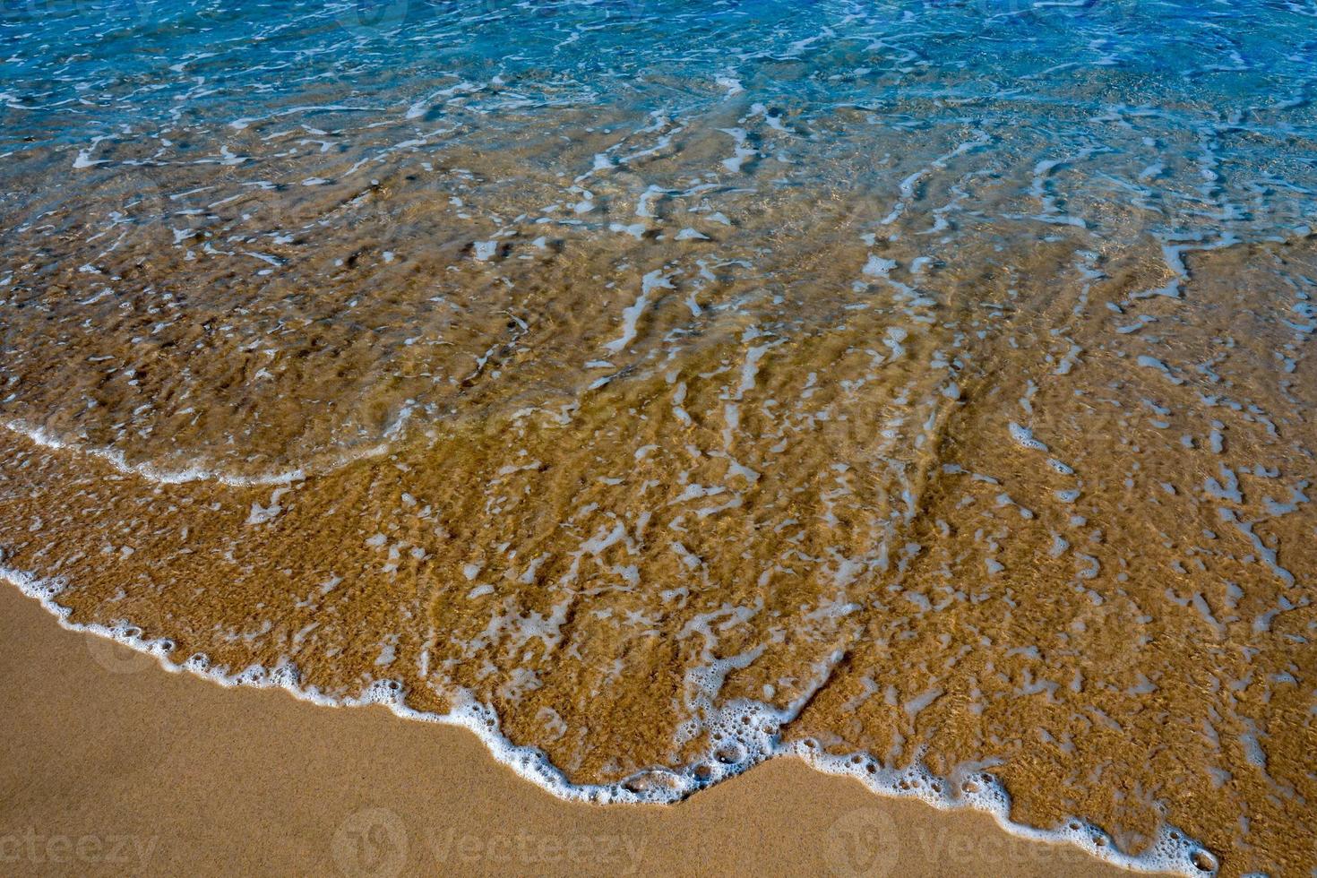 Abandoned sandy beach photo