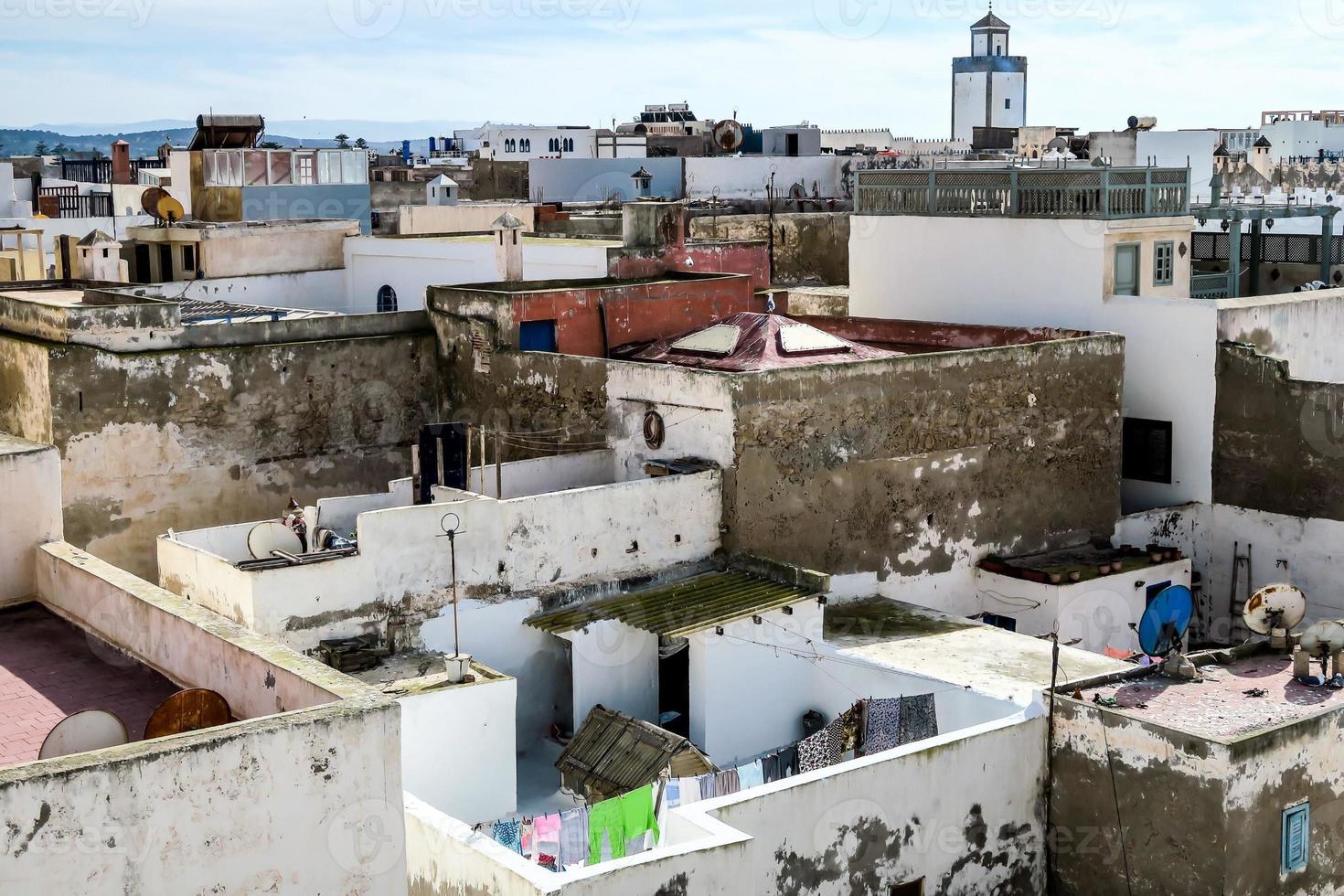 edificios en marrakech, marruecos foto