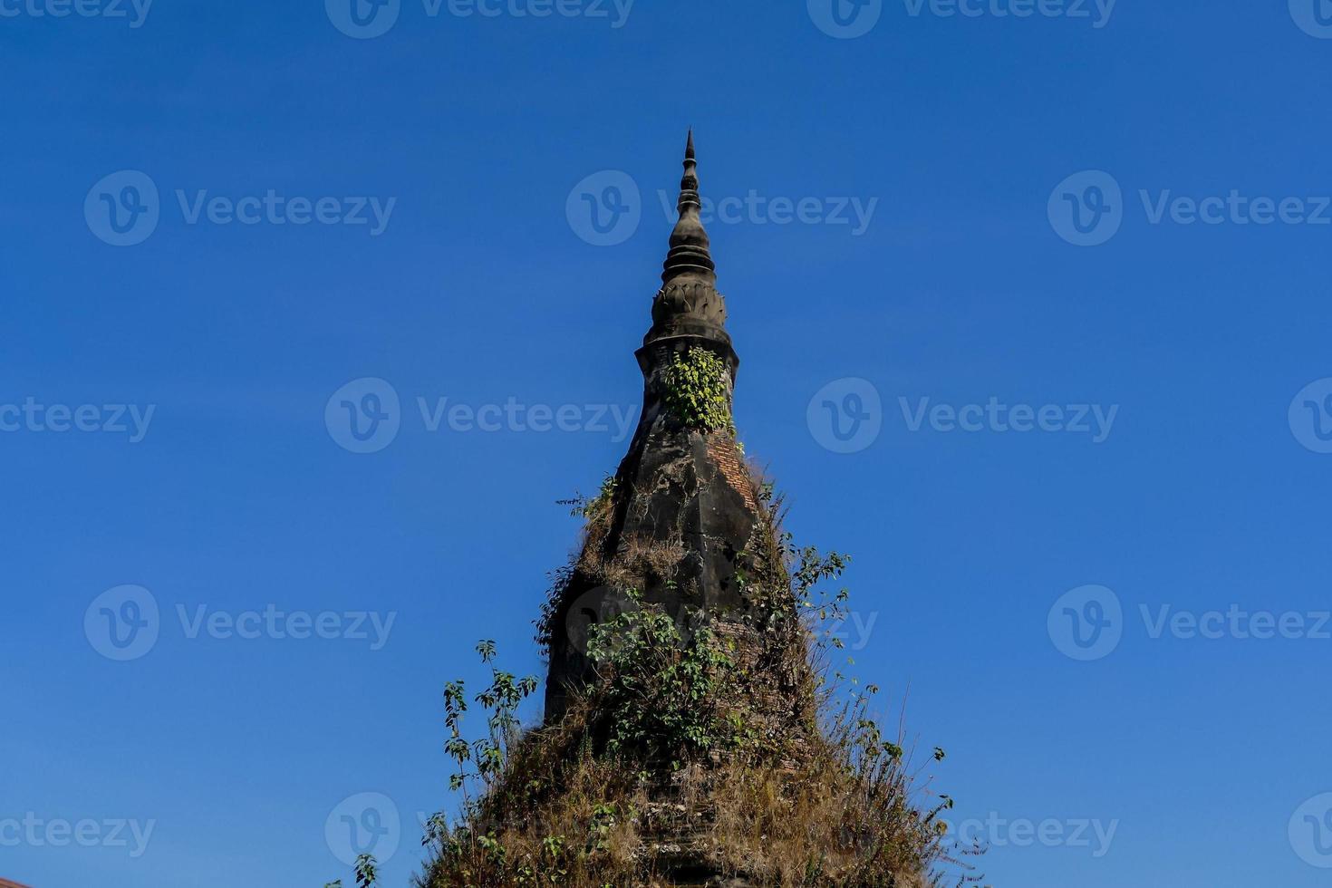 Ancient Buddhist temple in East Asia photo