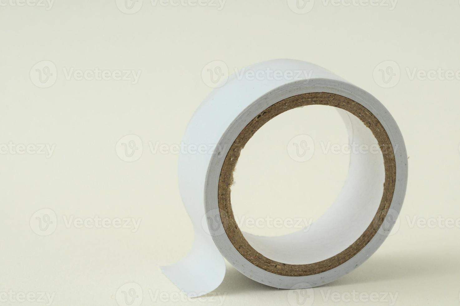 Adhesive tape rolls close-up photo