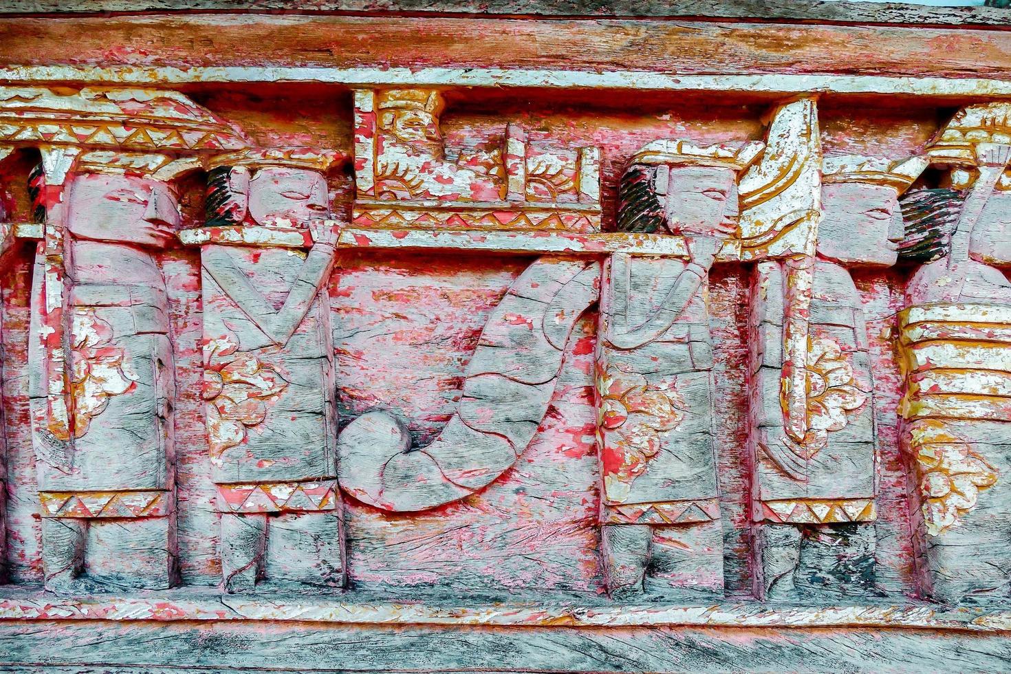 Temple wall art photo