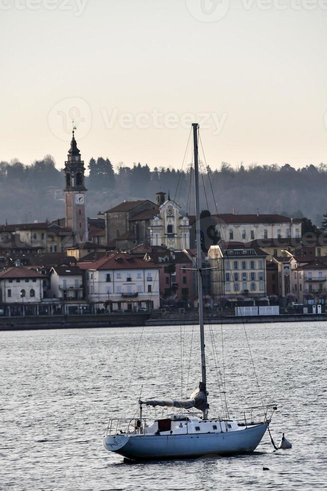 Boat in the water photo