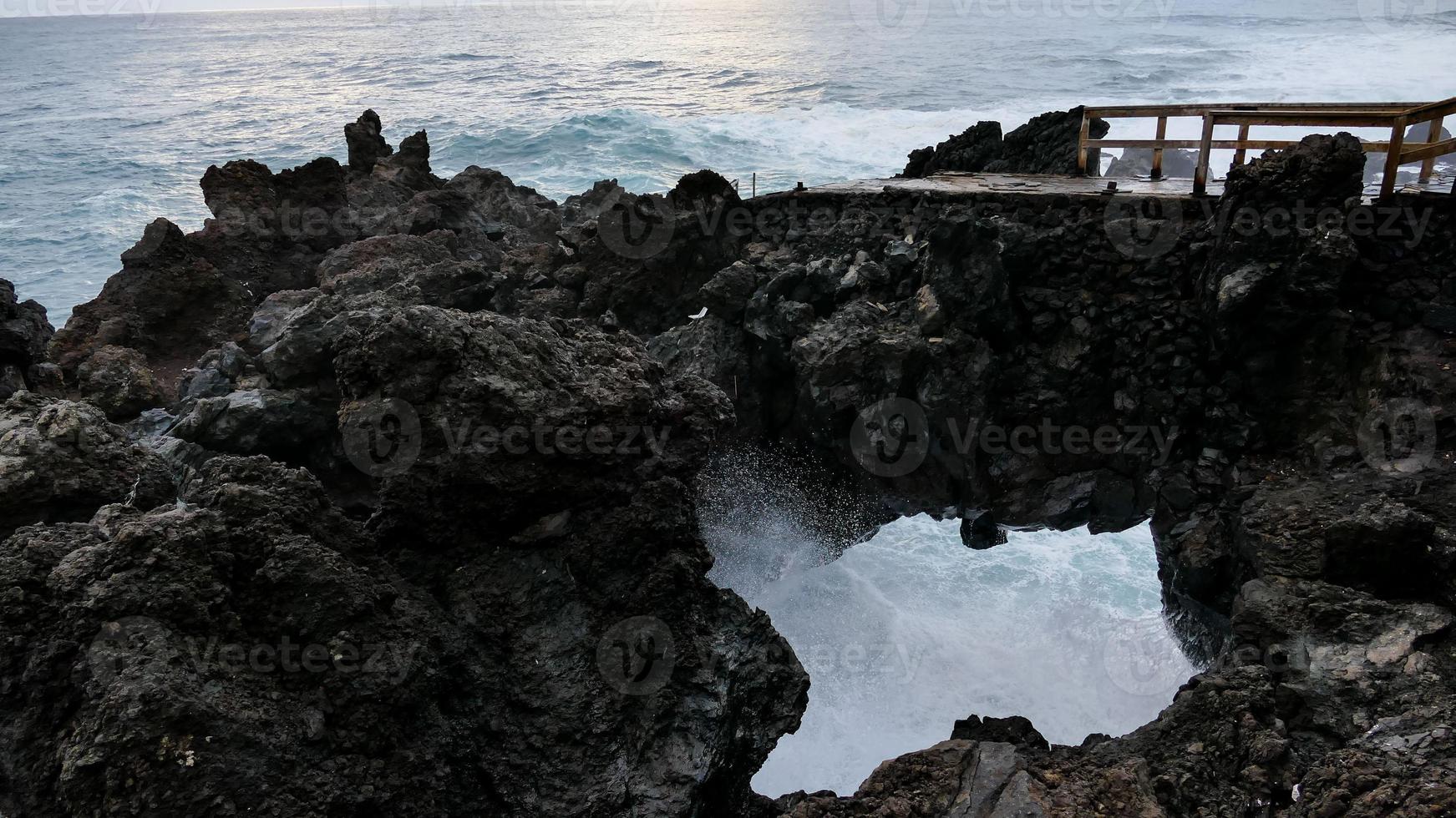 The Atlantic Ocean at the Canary Islands photo