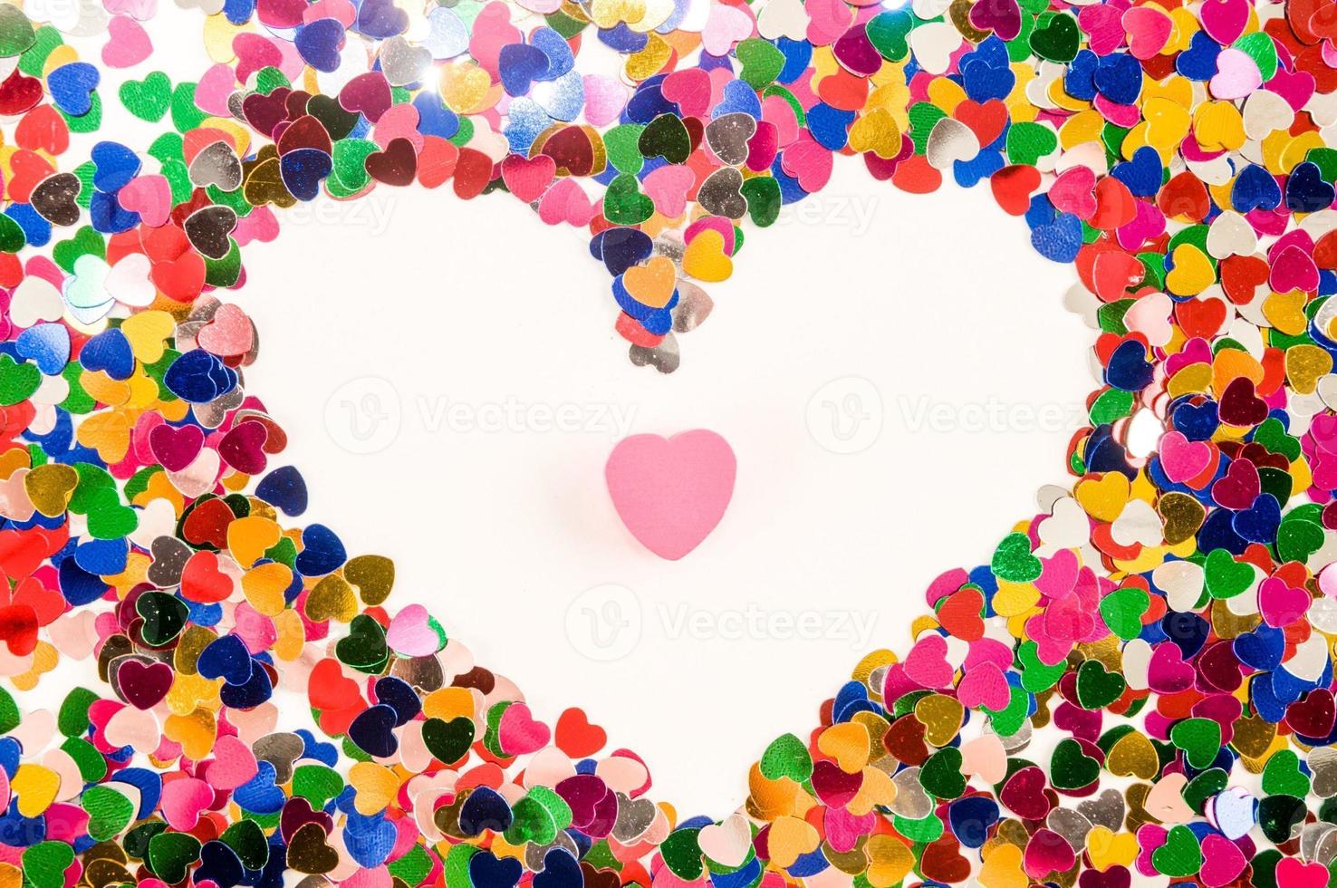 Heart texture background photo