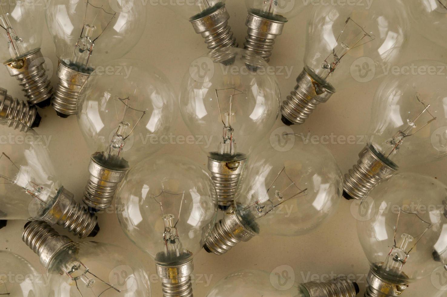 Lightbulb background view photo