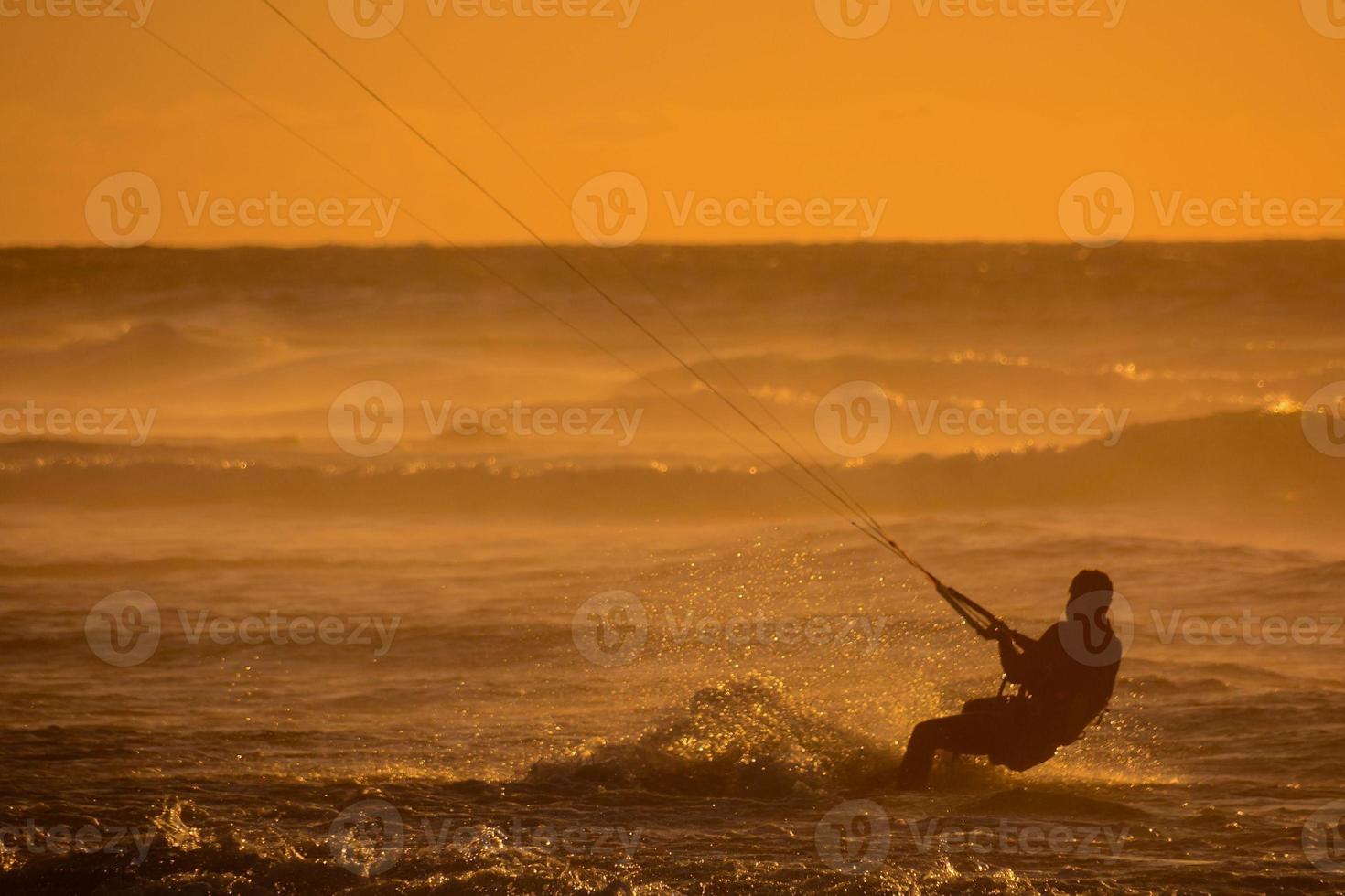 Person surfing view photo