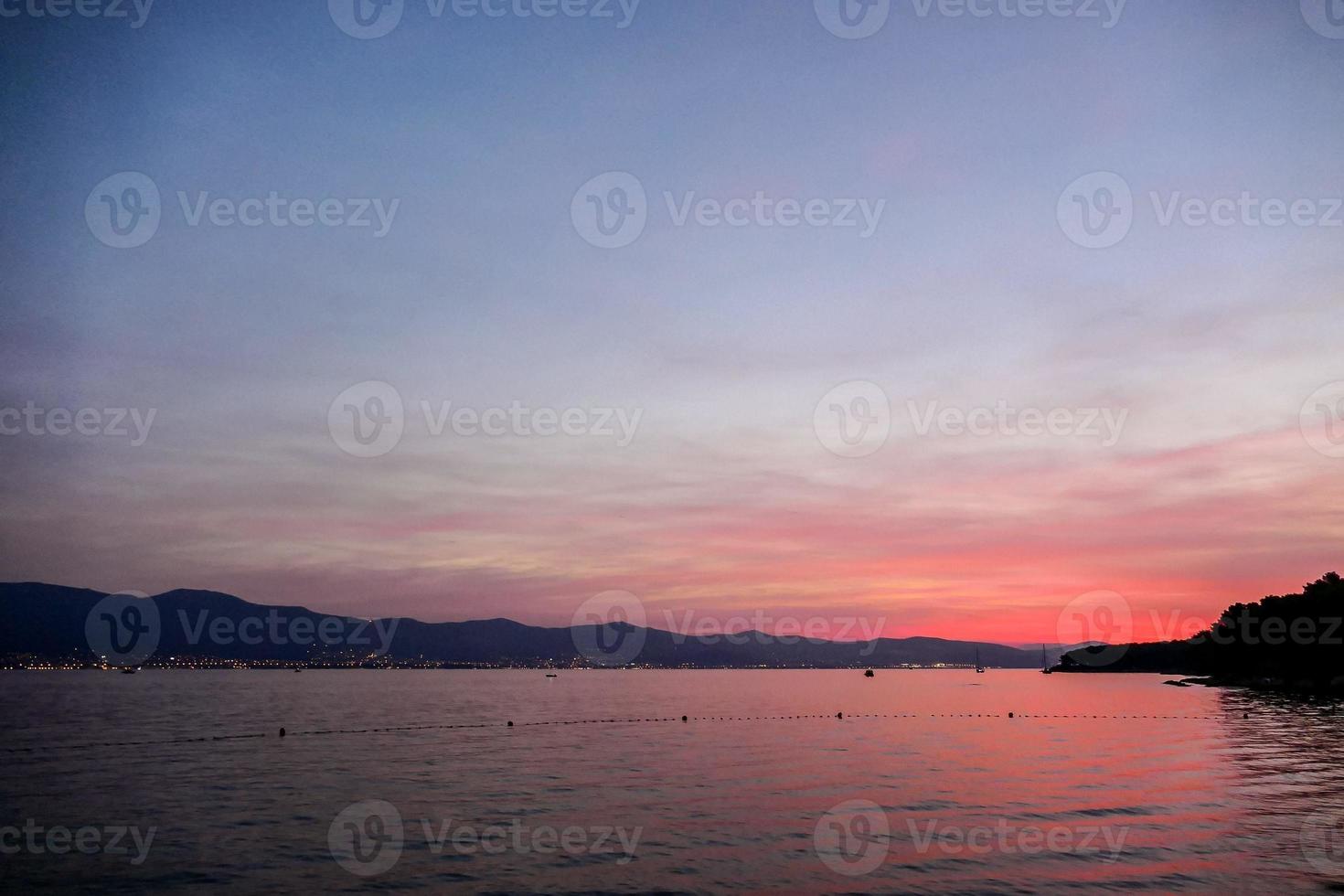 The Adriatic Sea in Croatia photo