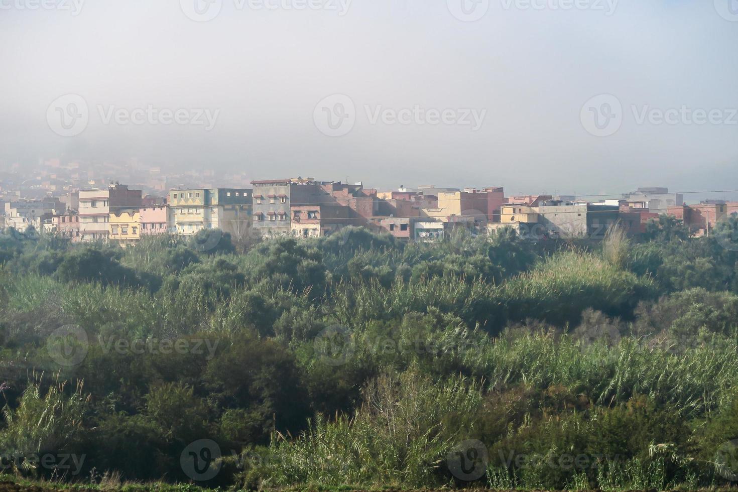 Moroccan landscape view photo