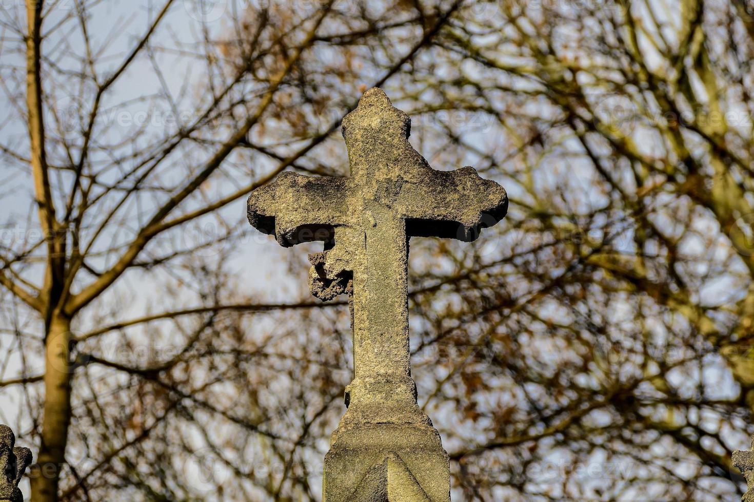 Cross close up photo
