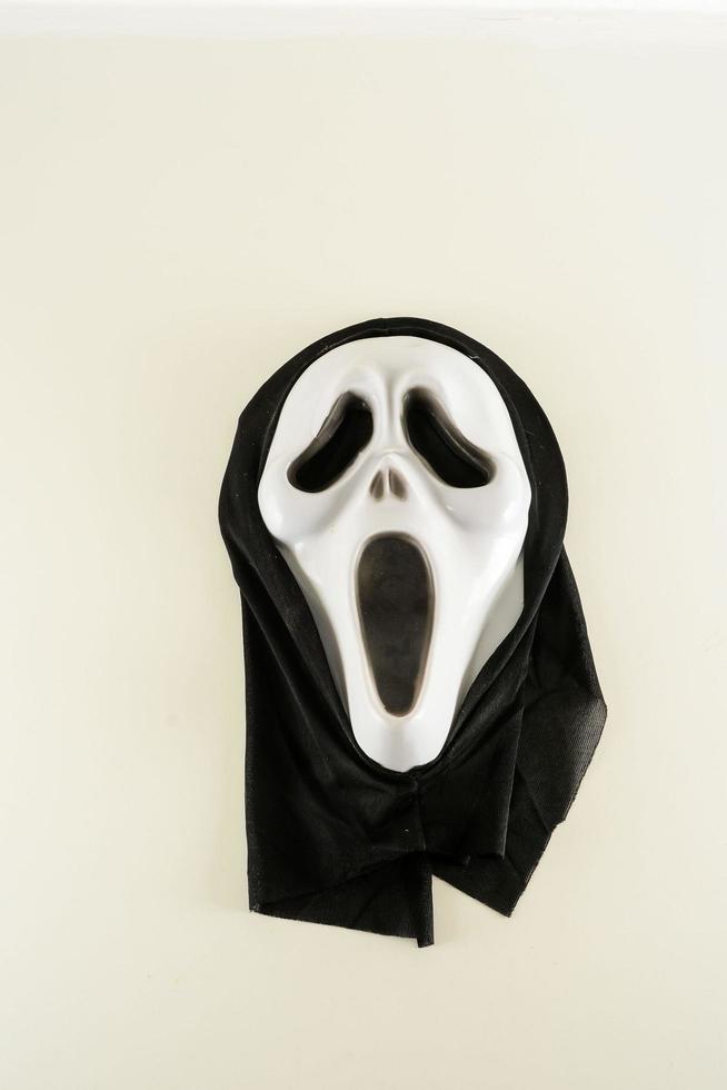 Italy, 2022 - Scream mask on white photo