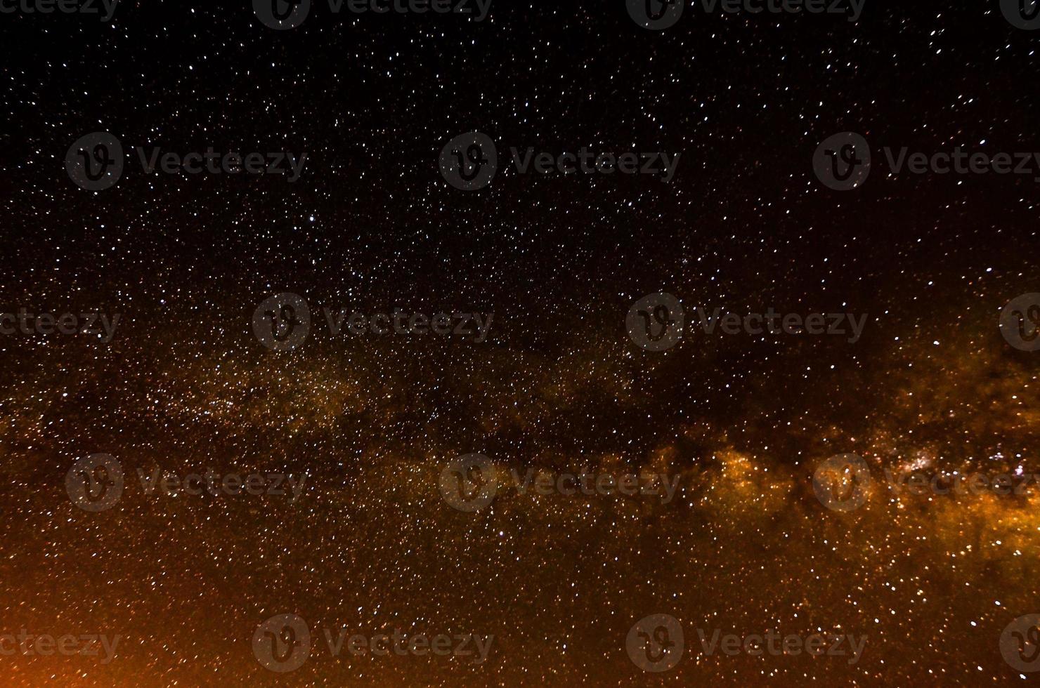 Starry night sky photo