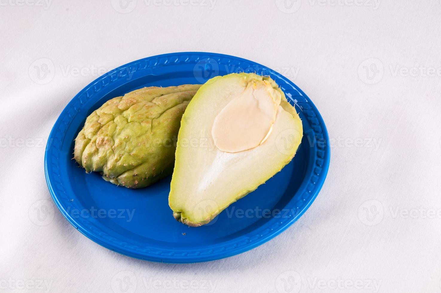 Chayote squash closeup 14788474 Stock Photo at Vecteezy