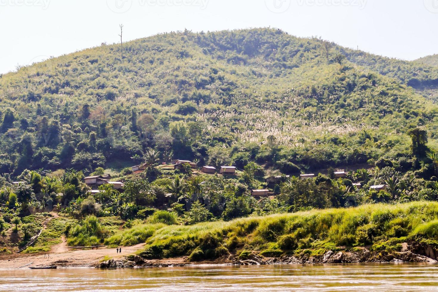 Rural landscape in East Asia photo