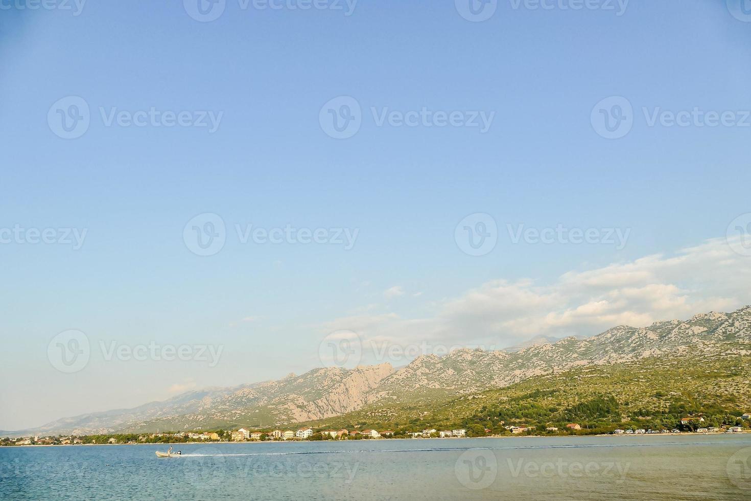 The Adriatic Sea in Croatia photo
