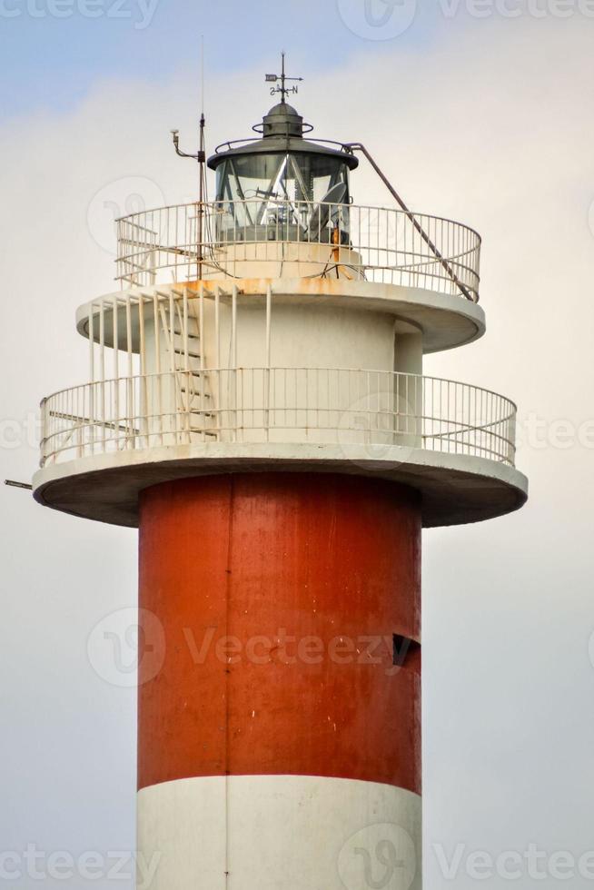 Lighthouse by the sea photo