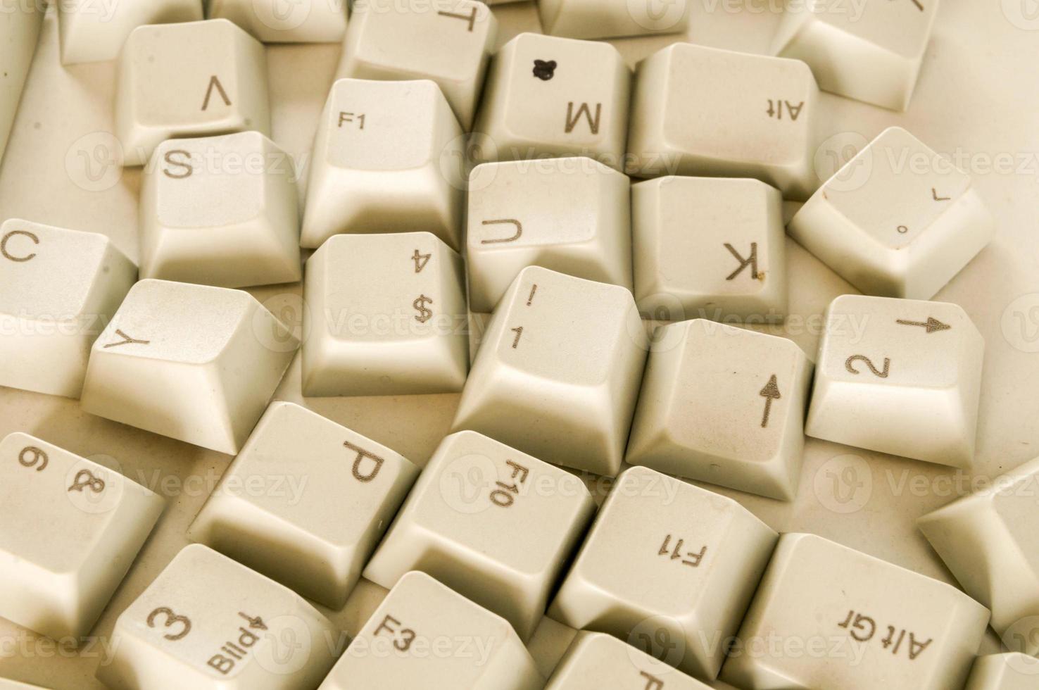 Computer key pile photo