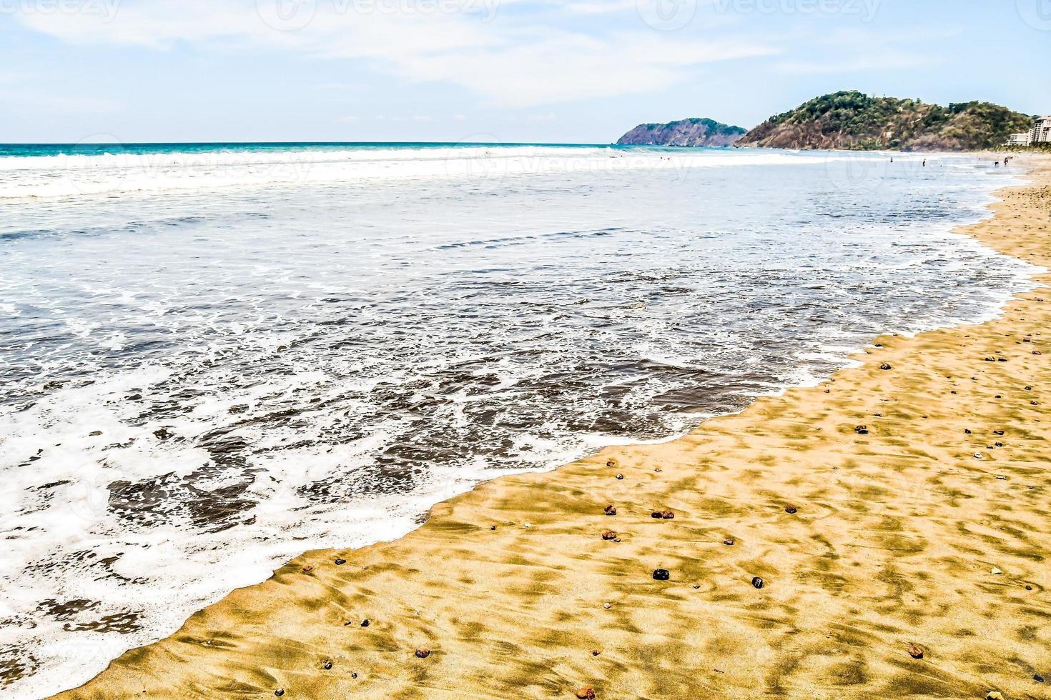 vista de la playa foto