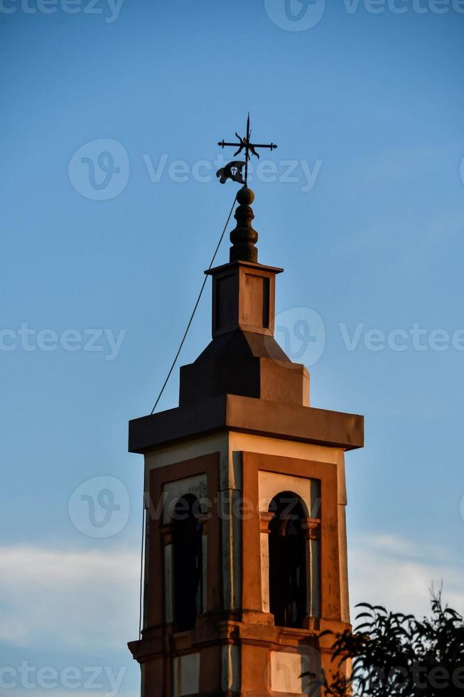 Tower of a church photo