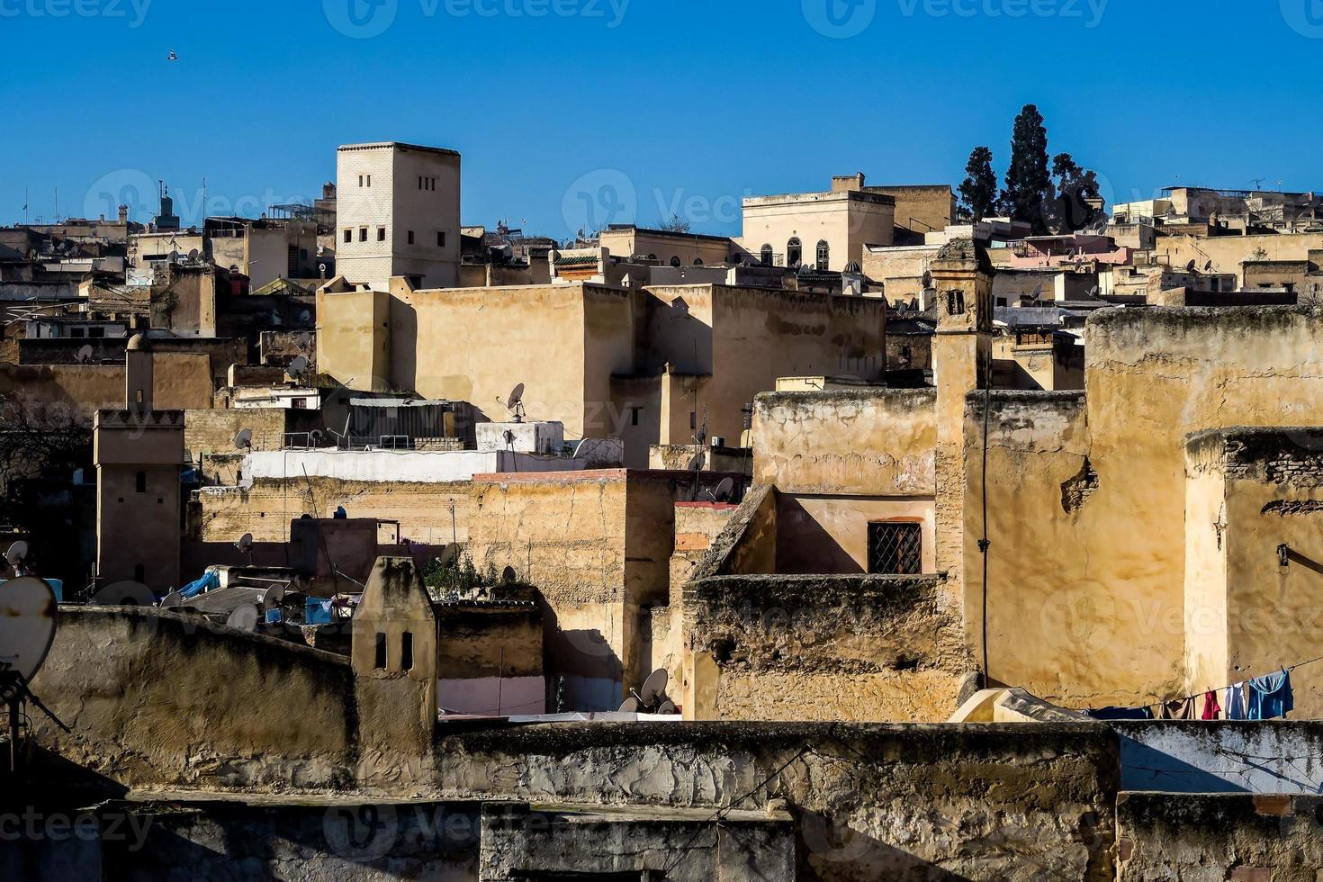 View of an old town photo