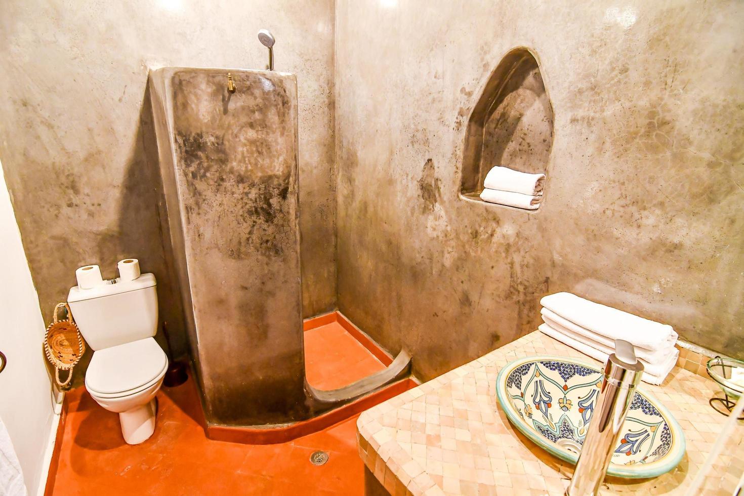 Morocco, 2022 - Bathroom interior view photo